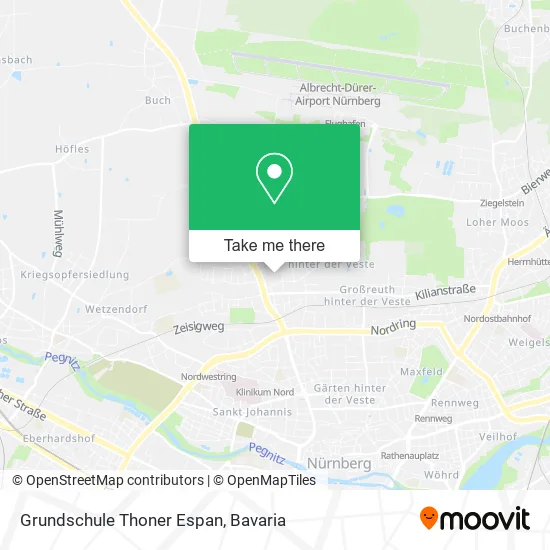 Карта Grundschule Thoner Espan