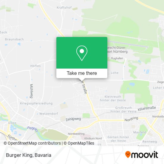 Карта Burger King