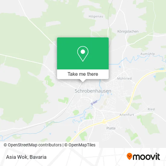 Карта Asia Wok
