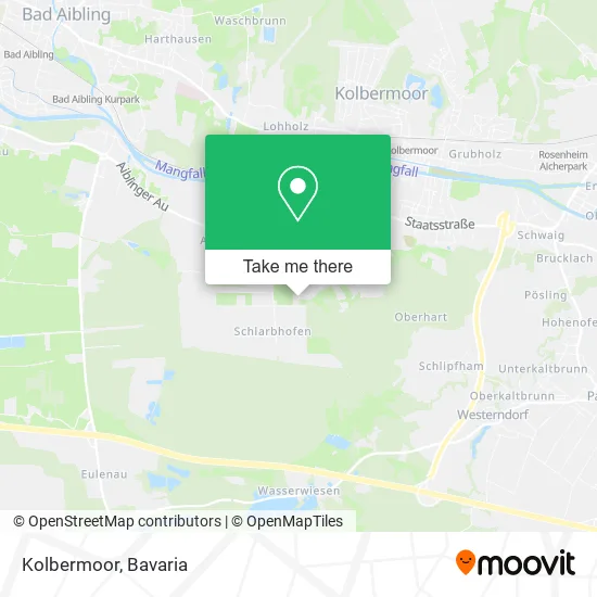 Карта Kolbermoor