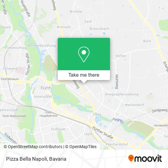 Карта Pizza Bella Napoli