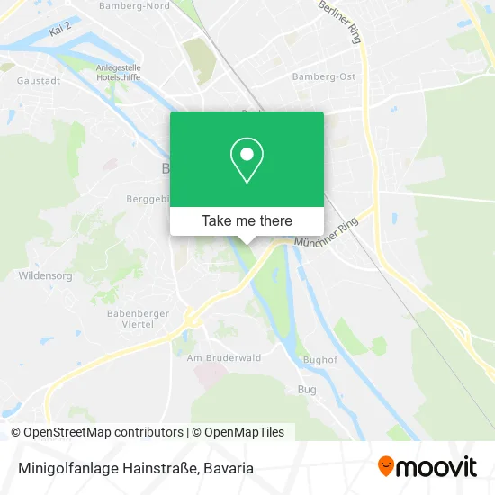 Карта Minigolfanlage Hainstraße