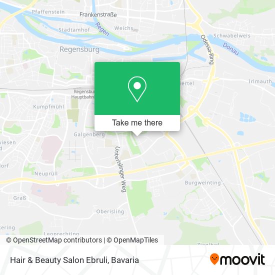 Hair & Beauty Salon Ebruli map