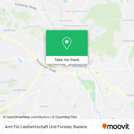 Карта Amt Für Landwirtschaft Und Forsten