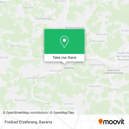 Карта Freibad Etzelwang