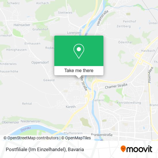 Postfiliale (Im Einzelhandel) map
