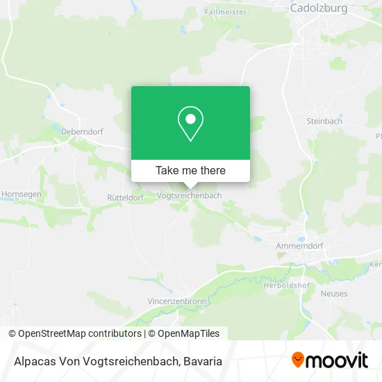 Карта Alpacas Von Vogtsreichenbach