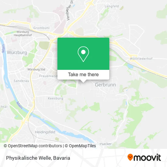 Карта Physikalische Welle