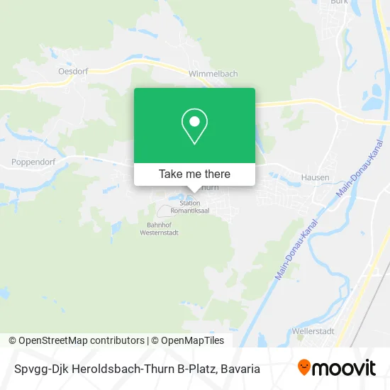 Карта Spvgg-Djk Heroldsbach-Thurn B-Platz