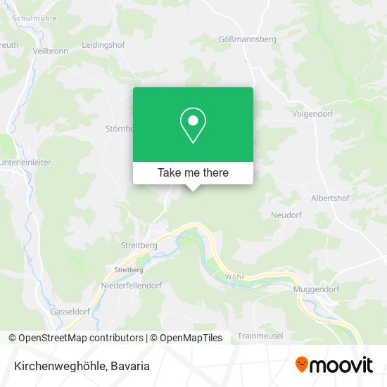 Карта Kirchenweghöhle