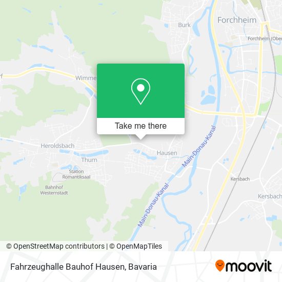 Fahrzeughalle Bauhof Hausen map