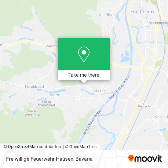 Freiwillige Feuerwehr Hausen map