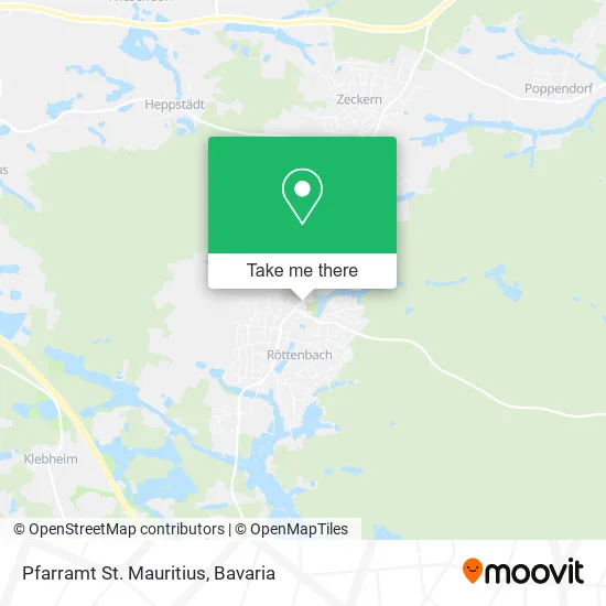 Карта Pfarramt St. Mauritius
