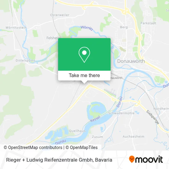 Rieger + Ludwig Reifenzentrale Gmbh map