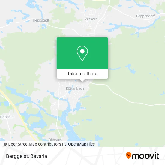 Карта Berggeist