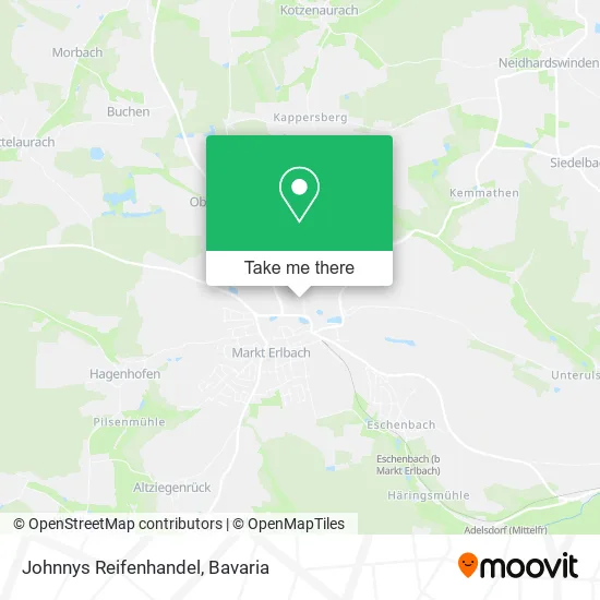 Карта Johnnys Reifenhandel