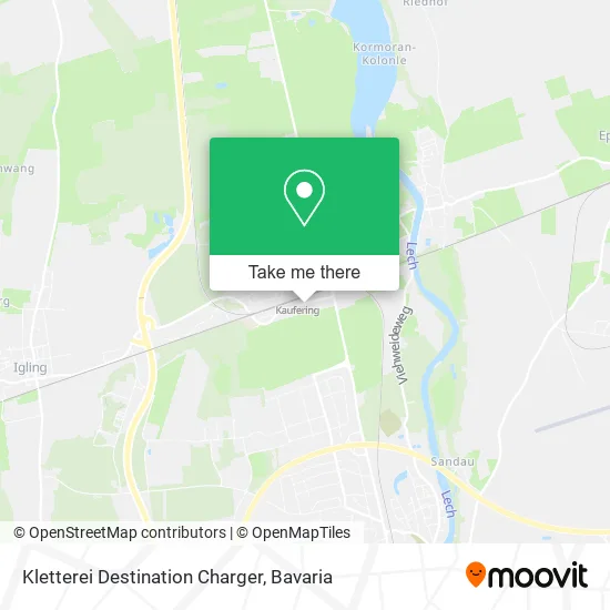 Карта Kletterei Destination Charger