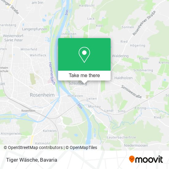 Карта Tiger Wäsche