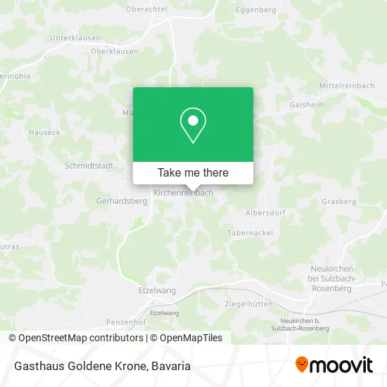 Карта Gasthaus Goldene Krone