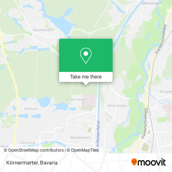Карта Körnermarter