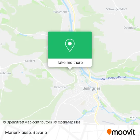 Карта Marienklause