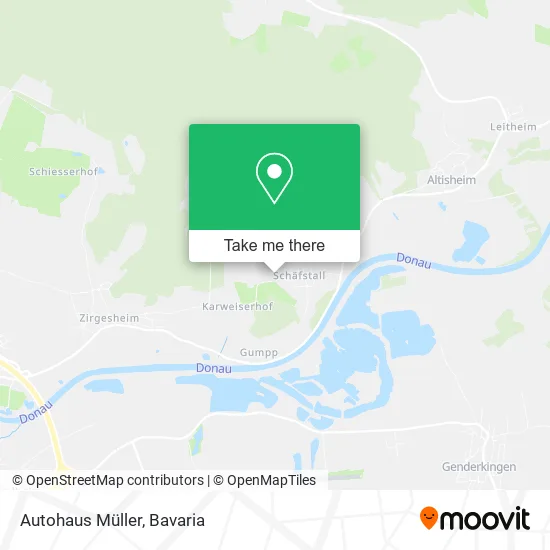 Карта Autohaus Müller