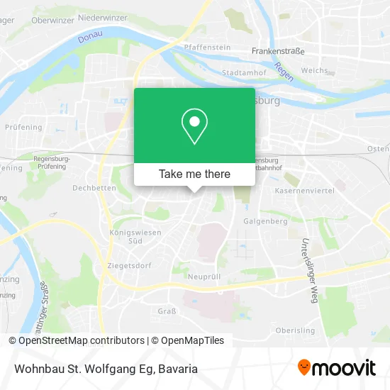 Карта Wohnbau St. Wolfgang Eg