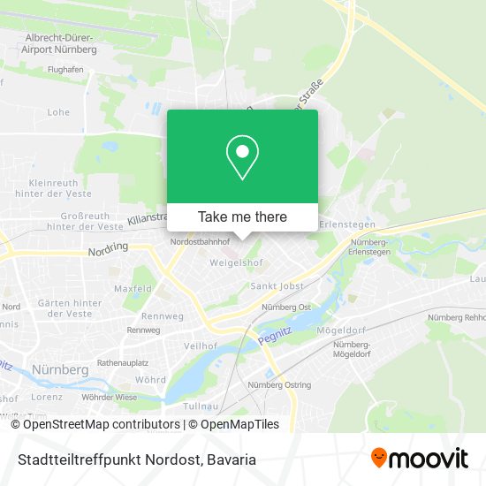Stadtteiltreffpunkt Nordost map