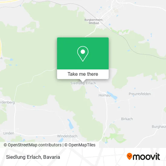 Карта Siedlung Erlach