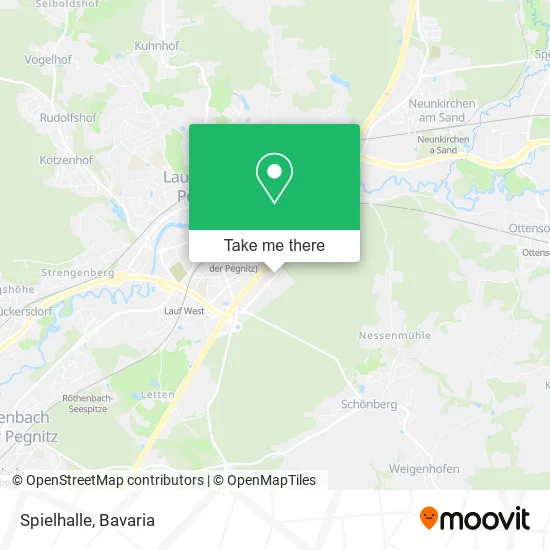Карта Spielhalle