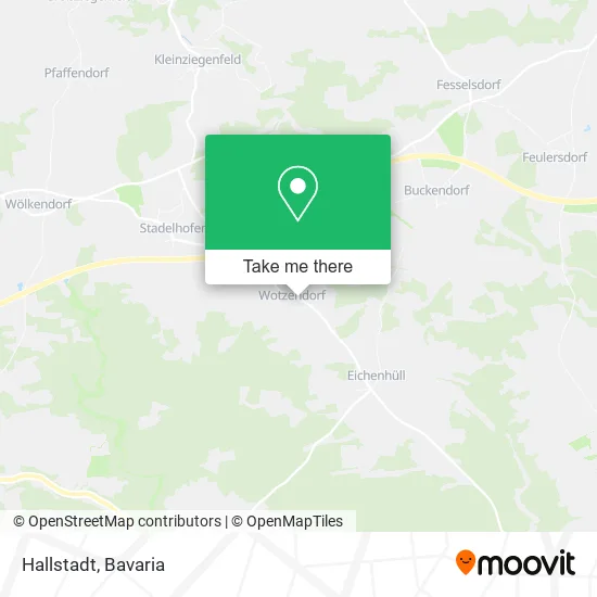 Карта Hallstadt