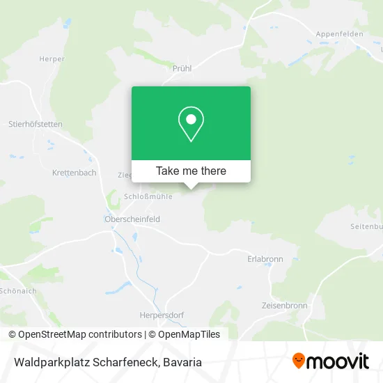 Карта Waldparkplatz Scharfeneck