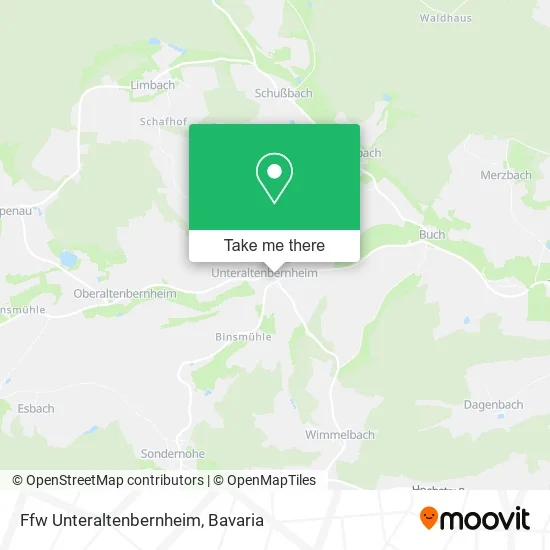Карта Ffw Unteraltenbernheim