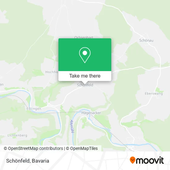 Карта Schönfeld