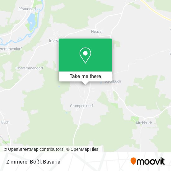 Zimmerei Bößl map