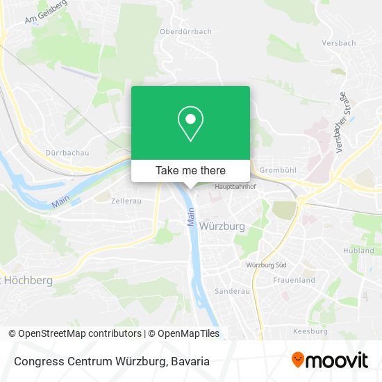 Congress Centrum Würzburg map