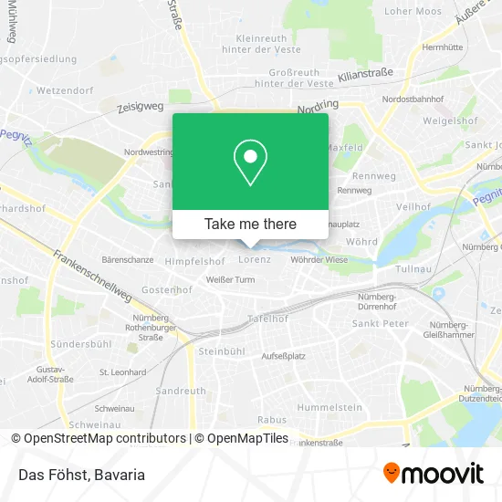 Карта Das Föhst