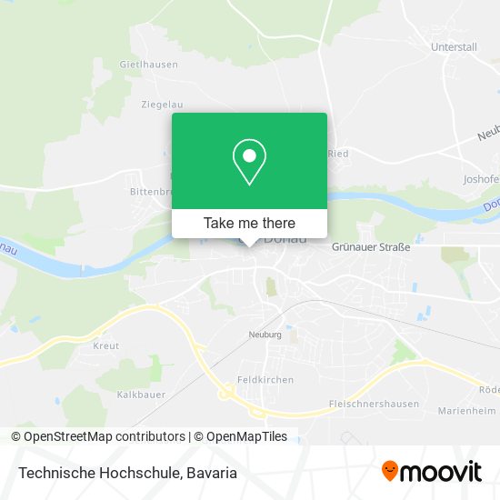 Technische Hochschule map