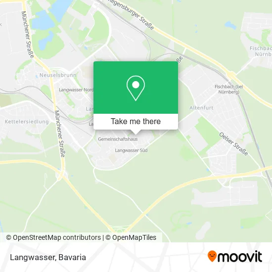 Langwasser map