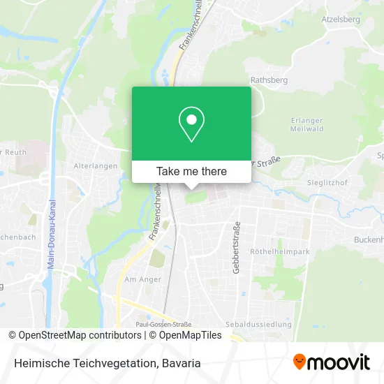 Карта Heimische Teichvegetation