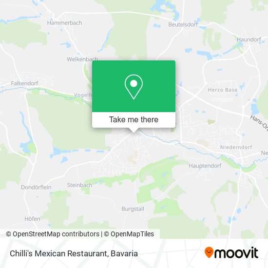 Карта Chilli's Mexican Restaurant