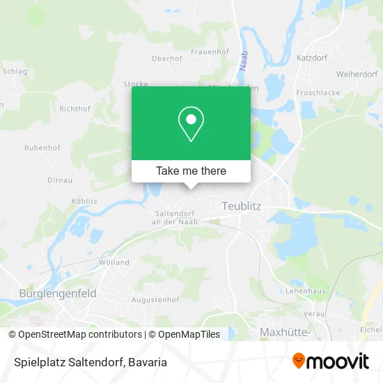 Карта Spielplatz Saltendorf