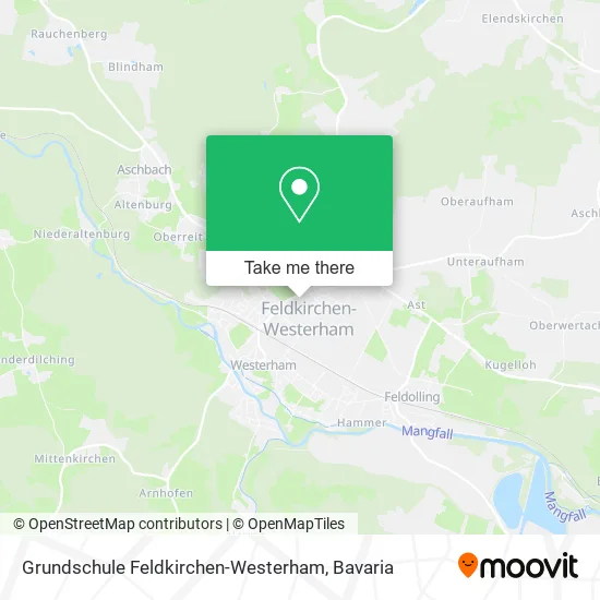Карта Grundschule Feldkirchen-Westerham