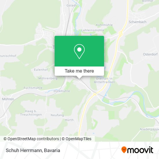 Карта Schuh Herrmann