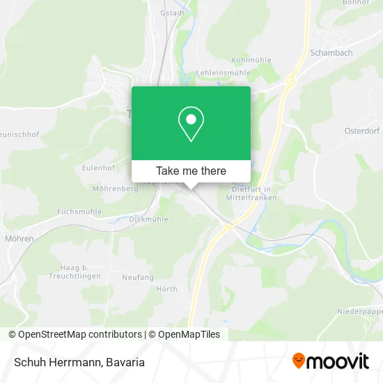 Карта Schuh Herrmann