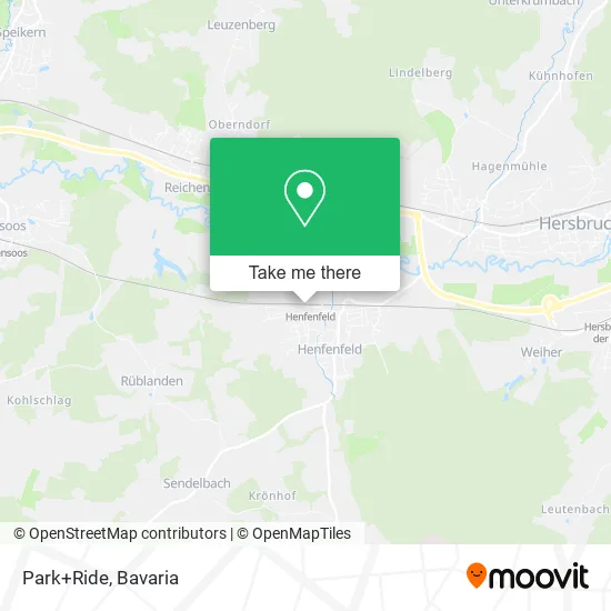 Карта Park+Ride