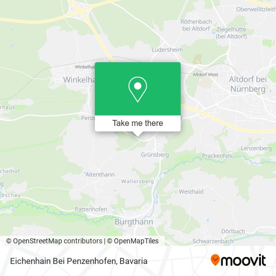 Eichenhain Bei Penzenhofen map