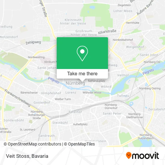 Карта Veit Stoss