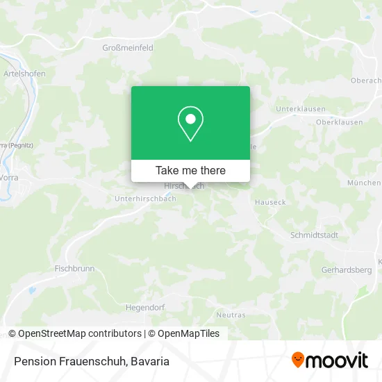 Карта Pension Frauenschuh