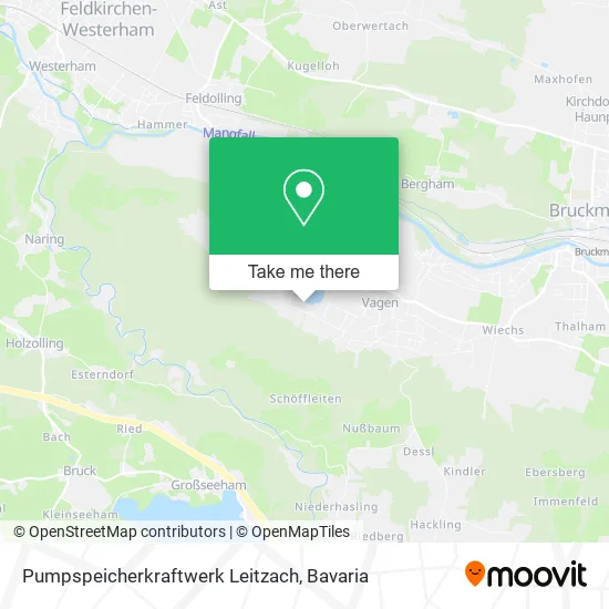 Карта Pumpspeicherkraftwerk Leitzach